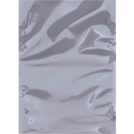 Unprinted Open End Static Shielding Bags, 12"W x 18"L, 2.8 Mil, Clear, 100PK