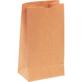 Hardware Bags, #4, 5"W x 3-1/4"D x 9-3/4"H, Kraft, 400/Pack