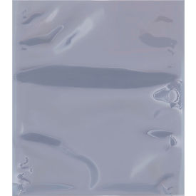 Unprinted Open End Static Shielding Bags, 6"W x 8"L, 2.8 Mil, Clear, 100PK