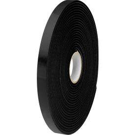 Double Sided Foam Tape, 1" x 36 Yds., 62.5 Mil, Black