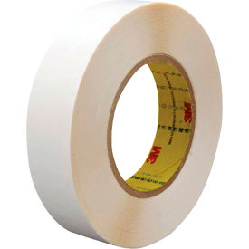 Double Coated Film Tape, 3/4" x 36 Yds., 9 Mil, White