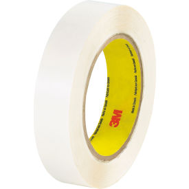Double Coated Film Tape, 1" x 36 Yds., 4 Mil, Clear