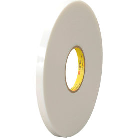 Double Sided Foam Tape, 1/2" x 5 Yds., 45 Mil, White