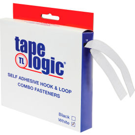 Strips Combo Pack with Rubber Adhesive, 1"W x 15'L, White