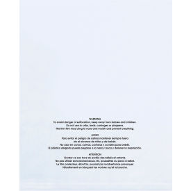 Flat Suffocation Warning Poly Bags, 12"W x 18"L, 2 Mil, Clear, 100/Pack