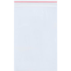 Minigrip Reclosable Poly Bags, 2"W x 3"L, 2 Mil, Clear, 1000/Pack