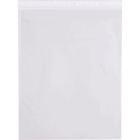 Resealable Poly Bags, 16"W x 20"L, 1.5 Mil, Clear, 500/Pack
