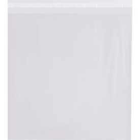 Resealable Poly Bags, 12"W x 12"L, 1.5 Mil, Clear, 1000/Pack