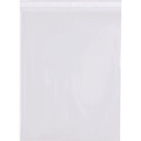 Resealable Poly Bags, 14"W x 18"L, 1.5 Mil, Clear, 1000/Pack