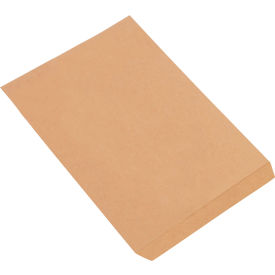 Flat Merchandise Bags, #10, 10"W x 13"H, Kraft, 1000/Pack