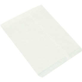 Flat Merchandise Bags, #12, 12"W x 15"H, White, 1000/Pack