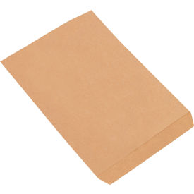 Flat Merchandise Bags, #8, 8-1/2"W x 11"H, Kraft, 2000/Pack