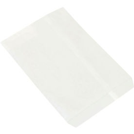 Flat Merchandise Bags, #8, 8-1/2"W x 11"H, White, 2000/Pack