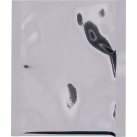 Heavy Duty Moisture Barrier Bags, 4"W x 6"L, 7 Mil, Silver, 100/Pack