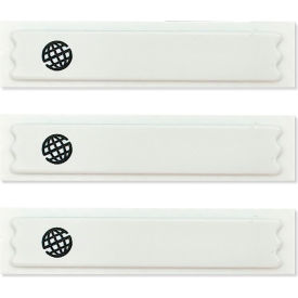 AM Label, 3 Resonators, Plain, White, Pack of 5000