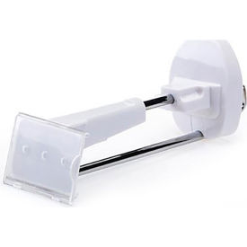 9" Security Peg Hook For Peg Board, White, Pack of 25