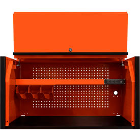 Extreme Tools DX Power Workstation Hutch, 41"W x 25"D x 22-1/4"H, Orange with Black Handle