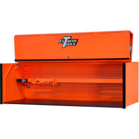 RX Power Workstation Hutch, 72"W x 25"D x 22-1/4"H, Orange with Black Handle & Trim