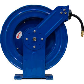 Dual Arm Spring Return Hose Reel, 300 PSI, 3/8" ID x 50'L