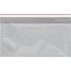 Peel & Seal Metallic Glamour Mailers, 6-1/4"W x 10-1/4"L, Silver, 250/Pack