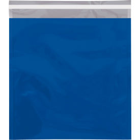 Peel & Seal Metallic Glamour Mailers, 10-3/4"W x 13"L, Blue, 250/Pack