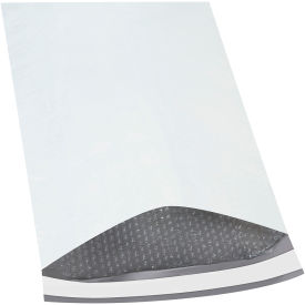 Bubble Lined Poly Mailers, 14-1/4"W x 20"L, 2 Mil, White, 25/Pack