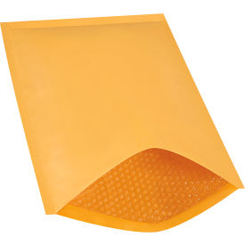 Heat Seal Bubble Mailers, #6, 12-1/2"W x 19"L, Kraft, 100/Pack