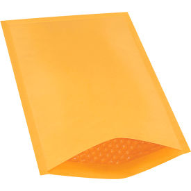 Heat Seal Bubble Mailers, #3, 8-1/2"W x 14-1/2"L, Kraft, 100/Pack
