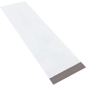 Long Poly Mailers, 18"W x 48"L, 4 Mil, White, 25/Pack