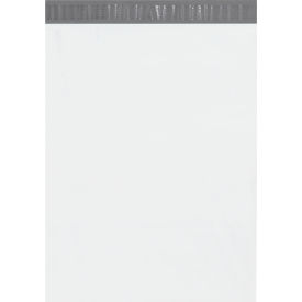 Poly Mailers, 14-1/2"W x 19"L, 2.5 Mil, White, 250/Pack