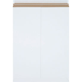 Stayflats Plus Peel & Seal Mailers, 20"W x 27"L, White, 50/Pack