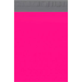 Colored Poly Mailers, 10"W x 13"L, 2.5 Mil, Pink, 100/Pack
