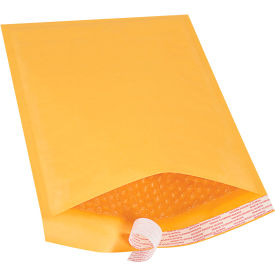 Self Seal Bubble Mailers, #4, 9-1/2"W x 14-1/2"L, Kraft, 100/Pack