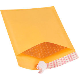 Self Seal Bubble Mailers, #0, 6"W x 10"L, Kraft, 25/Pack