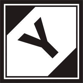 Regulated Labels, 4-1/4"L x 4-1/4"W, Black/White, Roll of 500