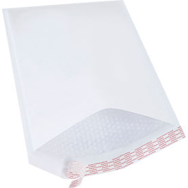 Self Seal Bubble Mailers, #6, 12-1/2"W x 19"L, White, 25/Pack