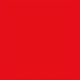 Rectangular Inventory Paper Labels, 4"L x 4"W, Red, Roll of 500