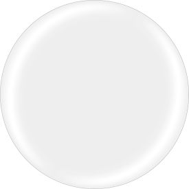 1-1/2" Dia. Round Removable Paper Labels, Clear, Roll of 500