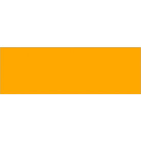 Rectangular Inventory Paper Labels, 9"L x 3"W, Fluorescent Orange, Roll of 250