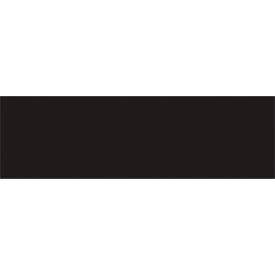 Rectangular Inventory Paper Labels, 10"L x 3"W, Black, Roll of 250