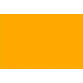 Rectangular Inventory Paper Labels, 3"L x 2"W, Fluorescent Orange, Roll of 500