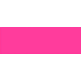 Rectangular Inventory Paper Labels, 9"L x 3"W, Fluorescent Pink, Roll of 250