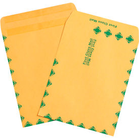 First Class Redi-Seal Envelopes, 10"W x 13"L, Kraft, 100/Pack
