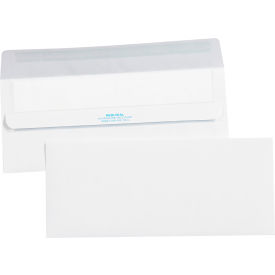 #10 Plain Redi-Seal Business Envelopes, 4-1/8"W x 9-1/2"L, White, 25000/Pack