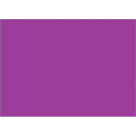 Rectangular Inventory Paper Labels, 7"L x 5"W, Purple, Roll of 500