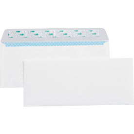 #10 Plain Self-Seal Envelopes w/ Security Tint, 4-1/8"W x 9-1/2"L, White, 2500/Pk