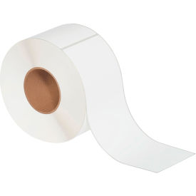 Thermal Transfer Labels, 4"W x 12"L, 3" Core, White, 4/Pack