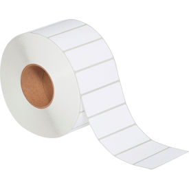 Direct Thermal Labels, 4"W x 1-1/2"L, 3" Core, White, 4/Pack