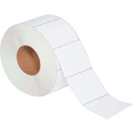 Direct Thermal Labels, 4"W x 3"L, 3" Core, White, 4/Pack
