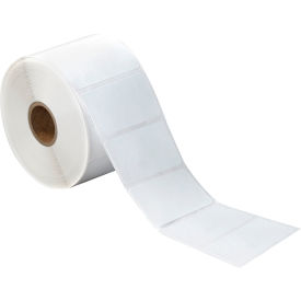 Desktop Direct Thermal Labels, 2-1/4"W x 1-1/4"L, 1" Core, 4"OD, White, 12/Pack